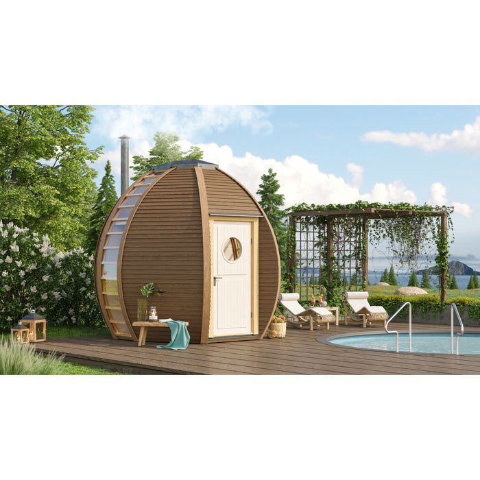 Huuden Crown Elegant Sauna Garden Room